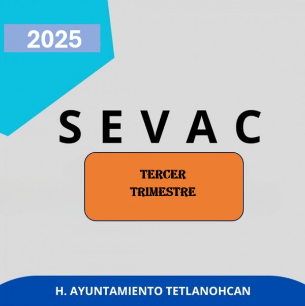 SEVAC TERCER TRIMESTRE